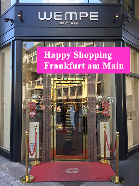 Frankfurt Shopping Zeil, Wempe, An der Hauptwache 7, 60313 Frankfurt
