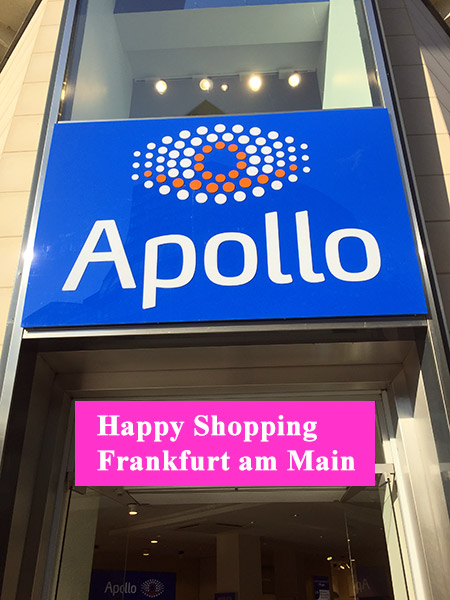 Frankfurt Optik Apollo, Zeil 68, 60313 Frankfurt