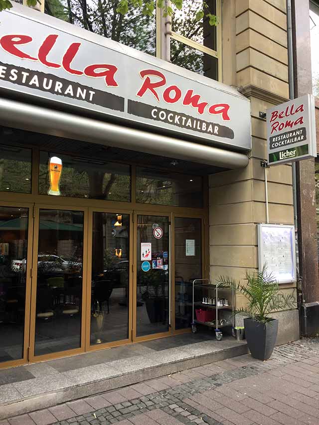 Bella Roma Ristorante Pizzeria Frankfurt Bahnhofsviertel
