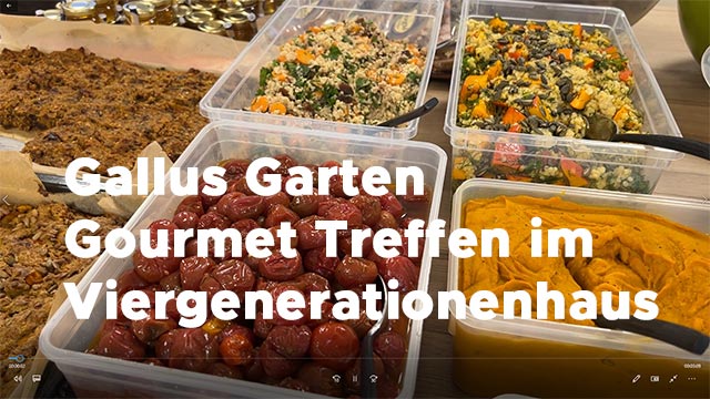 Treffen Gallus Garten Frankfurt mit Gourmet Küche am 1.10.2022
