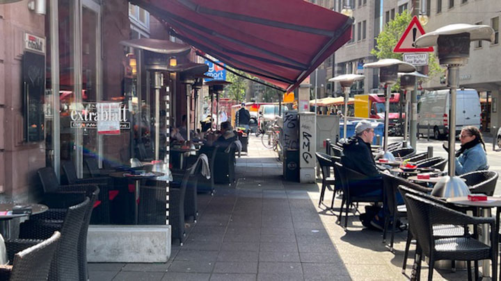 Cafe Extrablatt Frankfurt Eschenheimer Tor