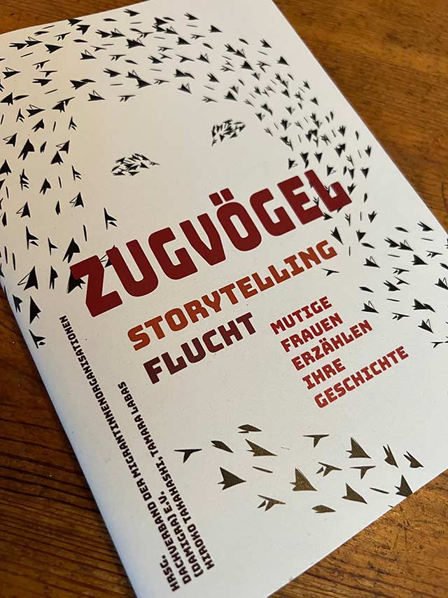 Frankfurter Immigrations-Buchmesse 2022 Das Buch Zugvögel