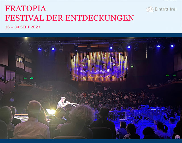 Frankfurt Alte Oper Fratopia Festival der Entdeckungen