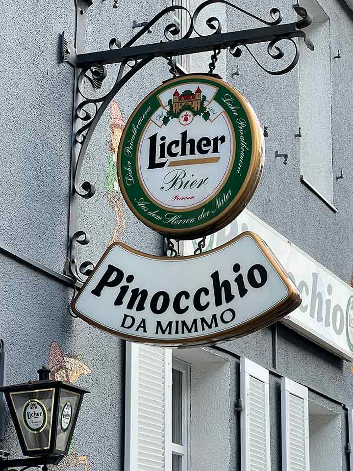 Pinocchio da Mimmo Ristorante Pizzeria Neu-Isenburg ist klein aber fein...