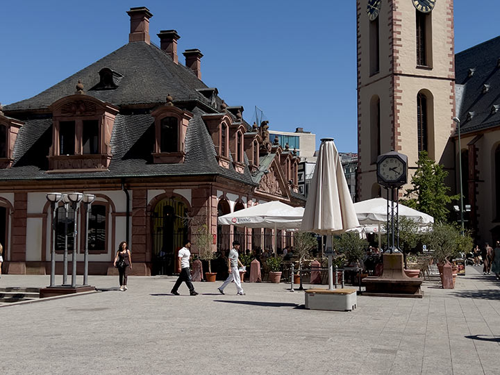 Die Hauptwache in Frankfurt am Main
