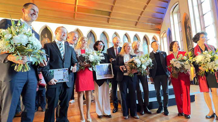 Newcomers Reception 2026 im Kaisersaal des Frankfurter Römer
