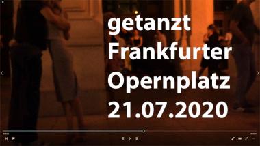 Tango Frankfurt am Opernplatz Dienstags