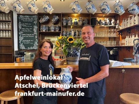 Apfelweinlokal Atschel Sachsenhausen Frankfurt
