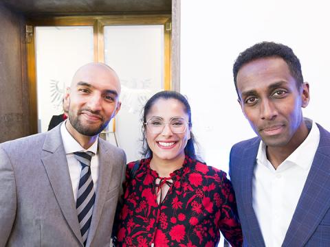 Newcomers Reception 2026 im Kaisersaal des Frankfurter Römer